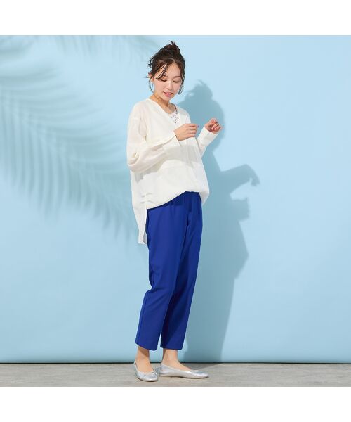 PISANO / ピサーノ シャツ・ブラウス | 【手洗いOK】2Wayヘム・ナチュラルワッシャーブラウス | 詳細9