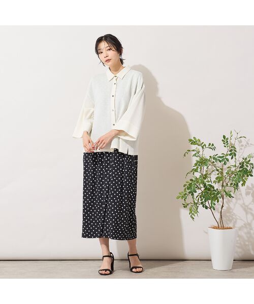 PISANO / ピサーノ シャツ・ブラウス | 【手洗いOK・セットアップ対応】カラミオーバーシャツ | 詳細4