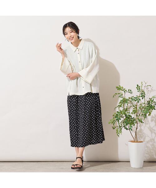 PISANO / ピサーノ シャツ・ブラウス | 【手洗いOK・セットアップ対応】カラミオーバーシャツ | 詳細5