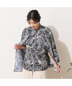 PISANO / ピサーノ シャツ・ブラウス | 【手洗いOK】3Way・花火プリントケープブラウス