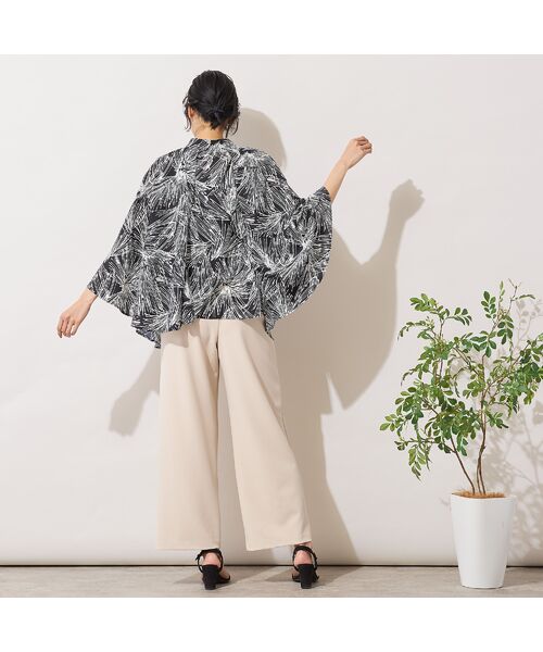 PISANO / ピサーノ シャツ・ブラウス | 【手洗いOK】3Way・花火プリントケープブラウス | 詳細7