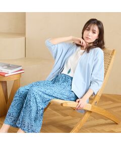 PISANO / ピサーノ カーディガン・ボレロ | 【手洗いOK】ドルマンスリーブタックカーディガン