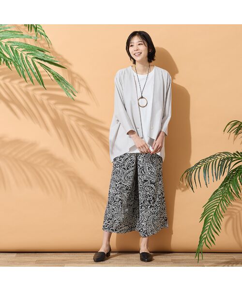 PISANO / ピサーノ カーディガン・ボレロ | 【手洗いOK】ドルマンスリーブタックカーディガン | 詳細4