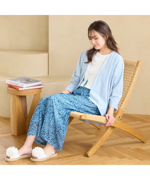 PISANO / ピサーノ カーディガン・ボレロ | 【手洗いOK】ドルマンスリーブタックカーディガン | 詳細13