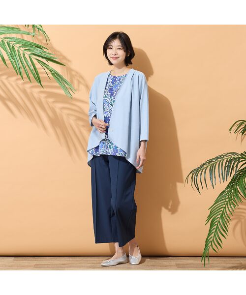 PISANO / ピサーノ カーディガン・ボレロ | 【手洗いOK】ドルマンスリーブタックカーディガン | 詳細15