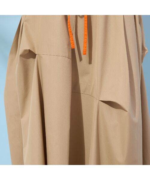 PISANO / ピサーノ ミニ・ひざ丈スカート | 【手洗いOK・セットアップ対応】タイプライター・ボリュームタックスカート | 詳細9