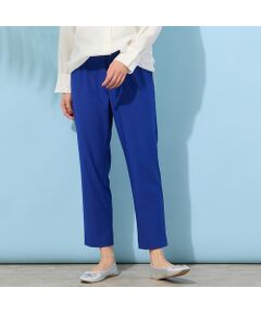 PISANO / ピサーノ ショート・ハーフ・半端丈パンツ | 【手洗いOK・接触冷感・吸水速乾・UVカット】クロップト丈ストレートスリムパンツ