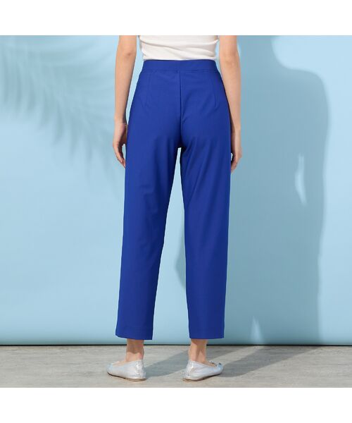 PISANO / ピサーノ ショート・ハーフ・半端丈パンツ | 【手洗いOK・接触冷感・吸水速乾・UVカット】クロップト丈ストレートスリムパンツ | 詳細8