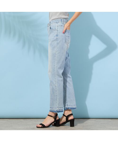 PISANO / ピサーノ デニムパンツ | 【手洗いOK・INDIMARKコラボ】ボーイズヘムパンツ | 詳細1