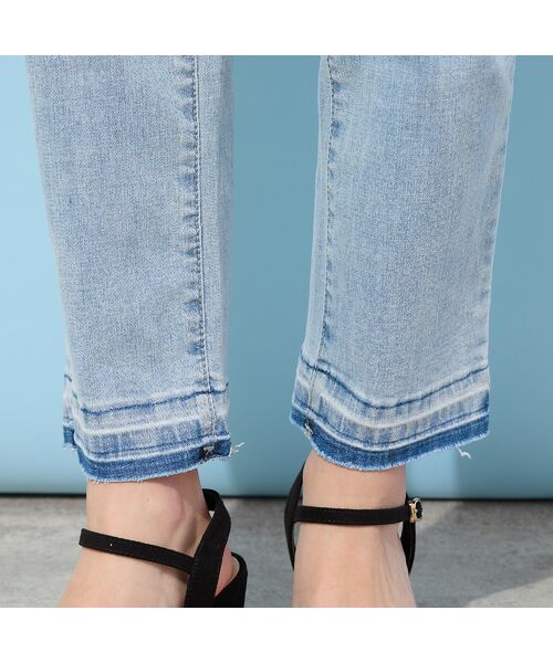 PISANO / ピサーノ デニムパンツ | 【手洗いOK・INDIMARKコラボ】ボーイズヘムパンツ | 詳細11