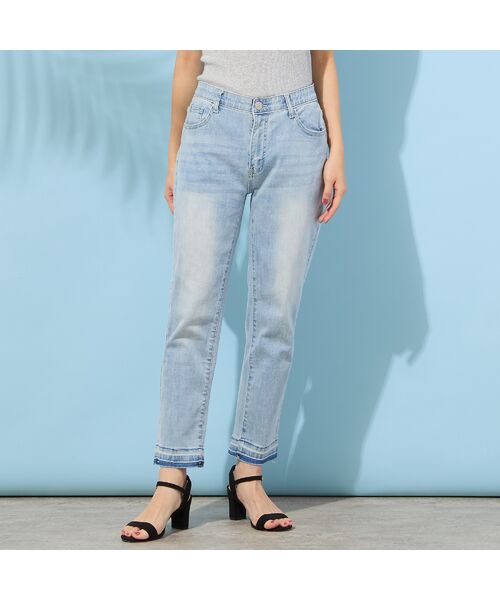 PISANO / ピサーノ デニムパンツ | 【手洗いOK・INDIMARKコラボ】ボーイズヘムパンツ | 詳細3