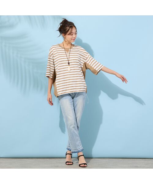 PISANO / ピサーノ デニムパンツ | 【手洗いOK・INDIMARKコラボ】ボーイズヘムパンツ | 詳細6