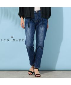 PISANO / ピサーノ デニムパンツ | 【手洗いOK・INDIMARKコラボ】ボーイフレンドパンツ