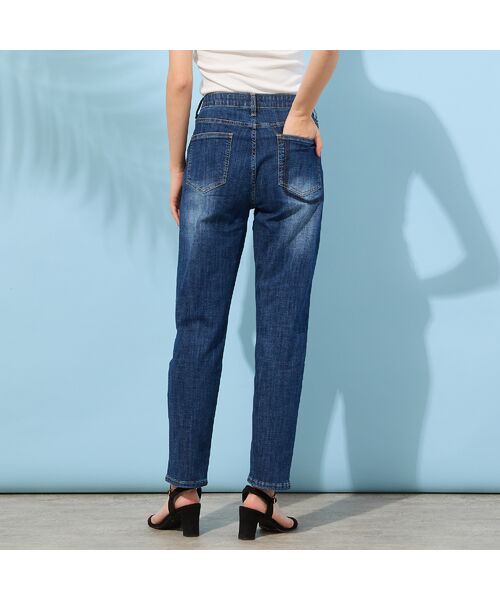 PISANO / ピサーノ デニムパンツ | 【手洗いOK・INDIMARKコラボ】ボーイフレンドパンツ | 詳細2