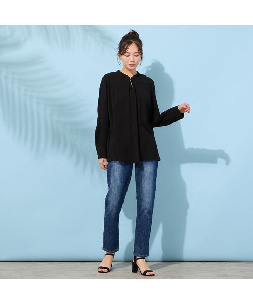 PISANO / ピサーノ デニムパンツ | 【手洗いOK・INDIMARKコラボ】ボーイフレンドパンツ | 詳細6