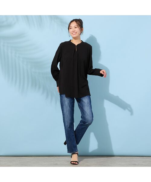 PISANO / ピサーノ デニムパンツ | 【手洗いOK・INDIMARKコラボ】ボーイフレンドパンツ | 詳細7