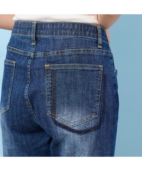 PISANO / ピサーノ デニムパンツ | 【手洗いOK・INDIMARKコラボ】ボーイフレンドパンツ | 詳細8