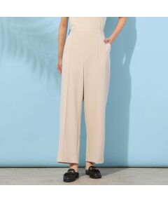 PISANO / ピサーノ その他パンツ | 【手洗いOK・セットアップ対応】フロントピンタックワイドパンツ