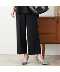 PISANO / ピサーノ その他パンツ | 【手洗いOK・セットアップ対応】フロントピンタックワイドパンツ