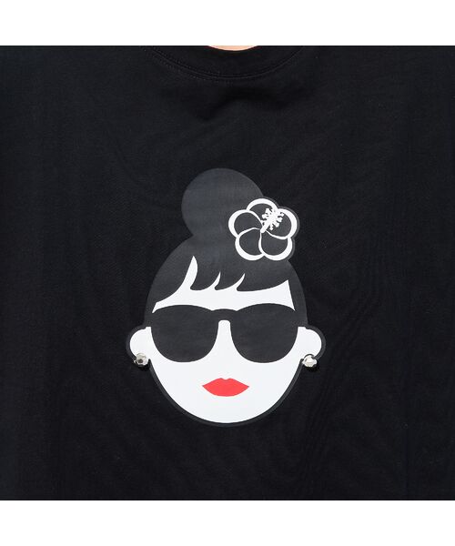 PISANO / ピサーノ カットソー | 【手洗いOK・綿100％・HAPPY FACEコラボ】エマちゃんTシャツ | 詳細9