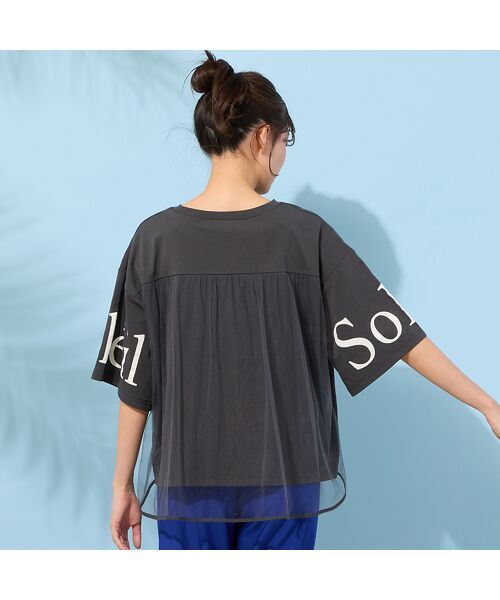 PISANO / ピサーノ カットソー | 【手洗いOK・紫外線防止・接触冷感】『Soleil』袖プリントカットソー | 詳細11