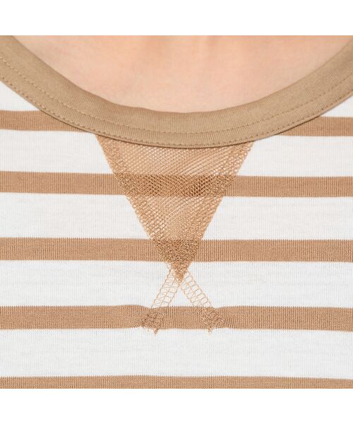 PISANO / ピサーノ カットソー | 【手洗いOK・綿100％】ボーダーリラックスカットソー | 詳細7