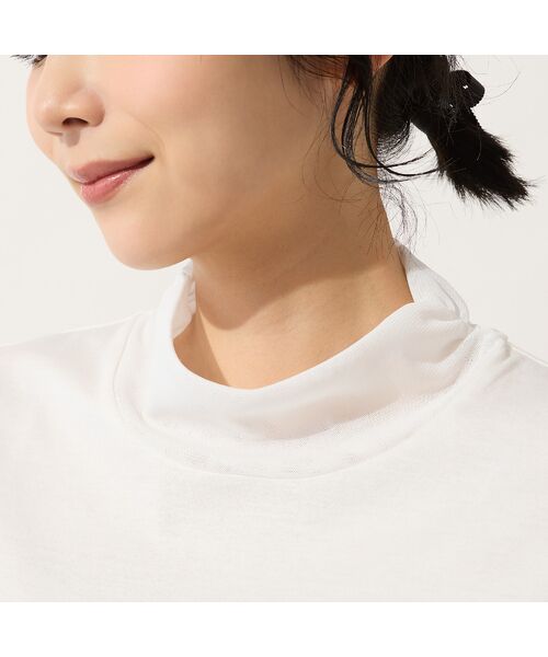 PISANO / ピサーノ カットソー | 【手洗いOK】チュール配色ギャザースリーブカットソー | 詳細11