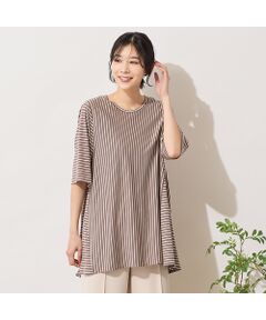 PISANO / ピサーノ カットソー | 【手洗いOK・接触冷感】切り替えボーダーカットソー