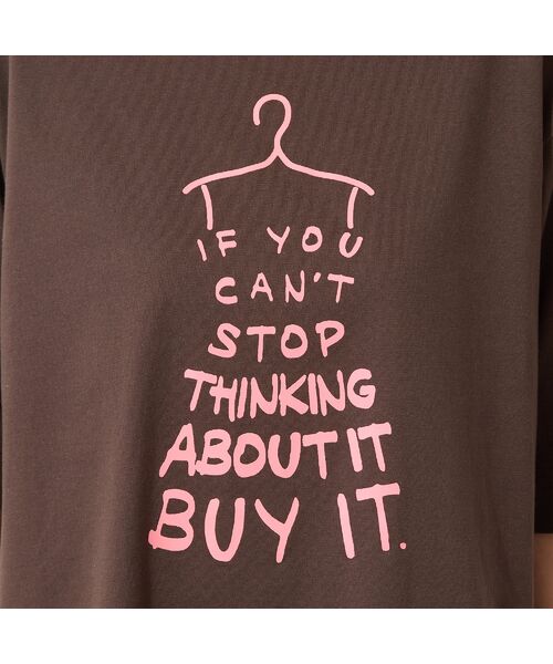 PISANO / ピサーノ カットソー | 【手洗いOK・綿100％・接触冷感】ロゴドレスプリントTシャツ | 詳細12