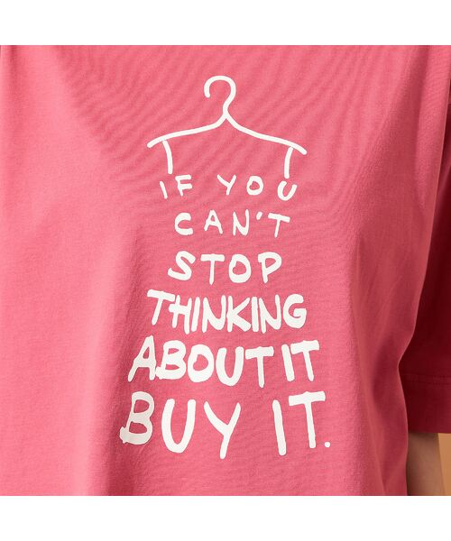 PISANO / ピサーノ カットソー | 【手洗いOK・綿100％・接触冷感】ロゴドレスプリントTシャツ | 詳細17