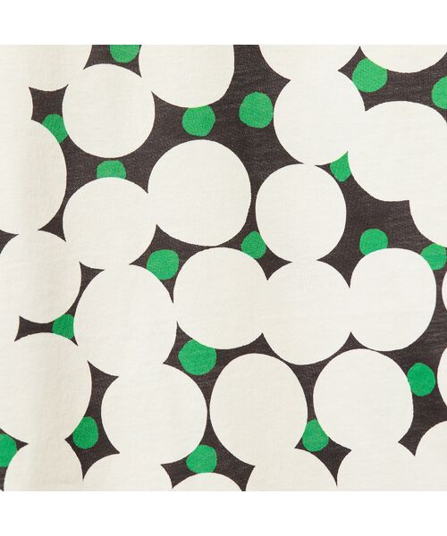 PISANO / ピサーノ カットソー | 【手洗いOK・綿100％】マルチドットプリントパワーショルダートップ | 詳細17