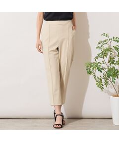 PISANO / ピサーノ ショート・ハーフ・半端丈パンツ | 【手洗いOK・吸水速乾・UVカット・防透け】ピンタックテーパードパンツ