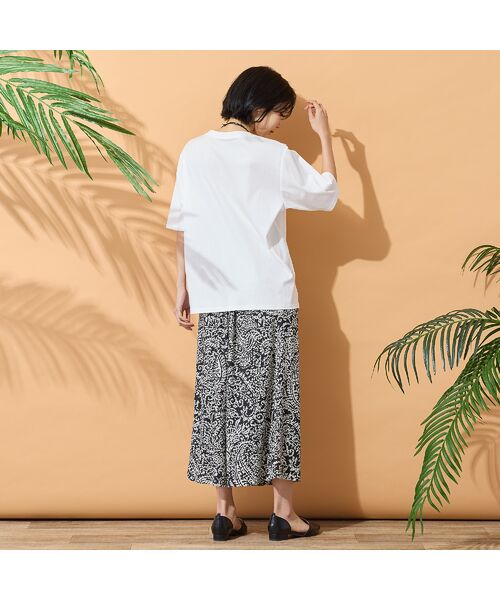 PISANO / ピサーノ カットソー | 【綿100％・手洗いOK】テープ刺繍カットソー | 詳細7