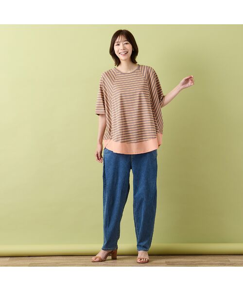 PISANO / ピサーノ ショート・ハーフ・半端丈パンツ | 【手洗いOK・INDIMARKコラボ】サイドタックコクーンパンツ | 詳細1
