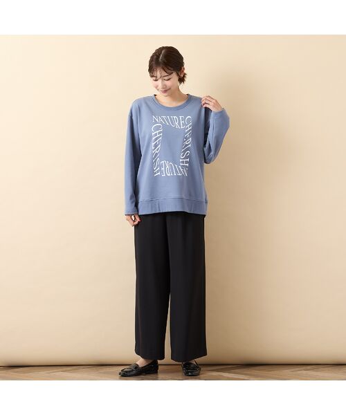 PISANO / ピサーノ ショート・ハーフ・半端丈パンツ | 【手洗いOK・UVカット・遮熱・接触冷感・セットアップ対応】ワイドパンツ | 詳細12