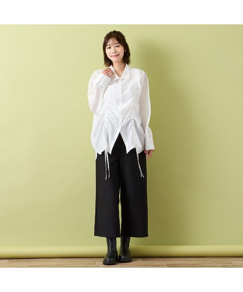 PISANO / ピサーノ その他トップス | 【アンサンブル商品】ニットジレ＆ドロストシャツ | 詳細15