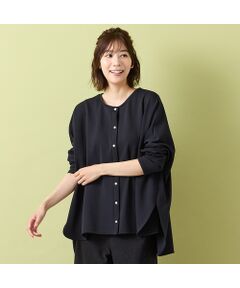 PISANO / ピサーノ シャツ・ブラウス | 【手洗いOK・セットアップ対応】アクアスーティングワイドブラウス