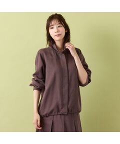 PISANO / ピサーノ ブルゾン | 【手洗いOK・セットアップ対応】製品洗い加工・デニム風ブルゾン
