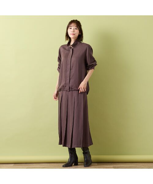 PISANO / ピサーノ ブルゾン | 【手洗いOK・セットアップ対応】製品洗い加工・デニム風ブルゾン | 詳細2