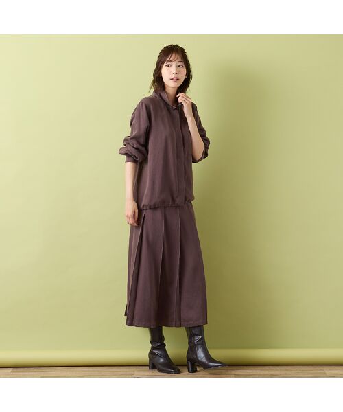 PISANO / ピサーノ ブルゾン | 【手洗いOK・セットアップ対応】製品洗い加工・デニム風ブルゾン | 詳細4