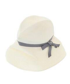 【mature ha.】BOXED HAT 12cm brim