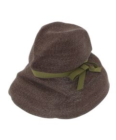 【mature ha.】BOXED HAT 12cm brim