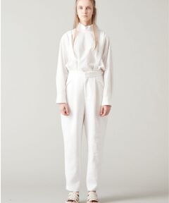 PLAIN PEOPLE / プレインピープル その他パンツ | リネンツイルサスペンダーパンツ