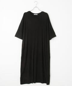 PLAIN PEOPLE / プレインピープル ロング・マキシ丈ワンピース | ハーフスリーブドルマンワンピース