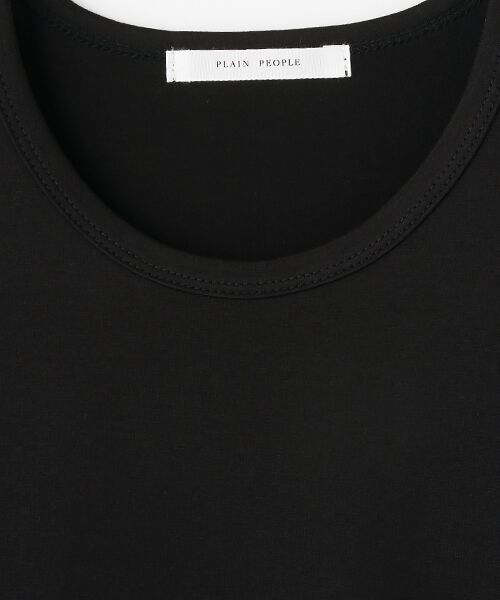PLAIN PEOPLE / プレインピープル Tシャツ | ロータスクリアジャージー半袖カットソー | 詳細1