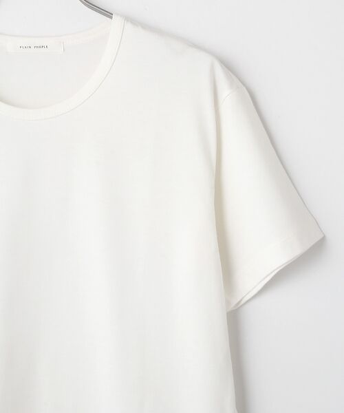 PLAIN PEOPLE / プレインピープル Tシャツ | ロータスクリアジャージー半袖カットソー | 詳細3