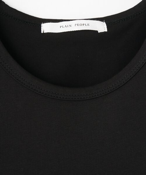PLAIN PEOPLE / プレインピープル タンクトップ | ロータスクリアジャージーノースリーブカットソー | 詳細4