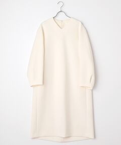 PLAIN PEOPLE / プレインピープル ミニ丈・ひざ丈ワンピース | スキューバニットミディワンピース