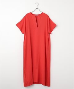 PLAIN PEOPLE / プレインピープル ロング・マキシ丈ワンピース | ダブルガーゼスキッパーワンピース