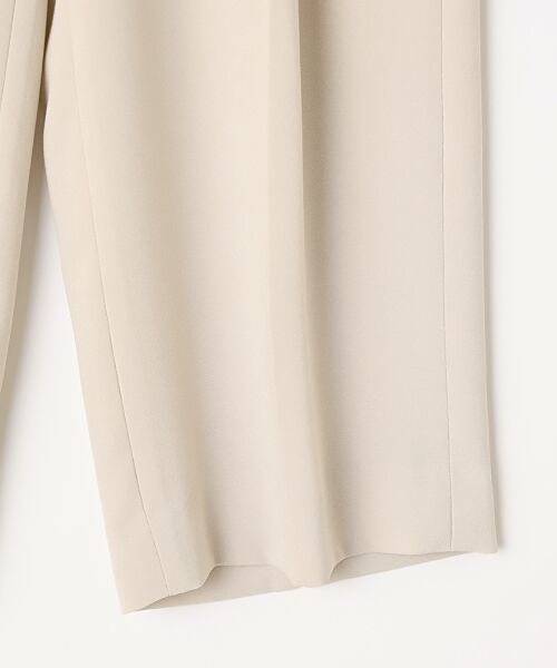 PLAIN PEOPLE / プレインピープル その他パンツ | バックサテンジョーゼットタックテーパードパンツ | 詳細5